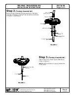 Preview for 3 page of Playcraft Tri-Pad Traverse RV Installation Instructions