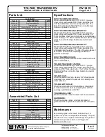 Preview for 5 page of Playcraft Tri-Pad Traverse RV Installation Instructions