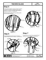 Preview for 4 page of Playcraft Twister Slide 1710 Installation Instructions