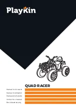 PLAYKIN QUAD RACER Instruction Manual preview