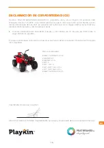 Preview for 15 page of PLAYKIN QUAD RACER Instruction Manual