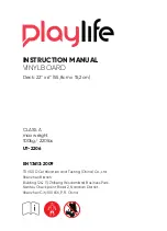 Preview for 1 page of Playlife UT-2206 Instruction Manual