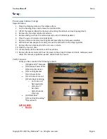 Предварительный просмотр 6 страницы PlayMechanix Big Buck HD Setup And Operation Service Manual