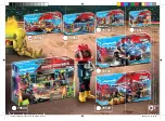 Предварительный просмотр 12 страницы PLAYMOBIL Stunt Show 70551 Manual