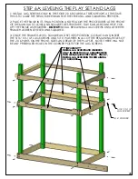 Предварительный просмотр 58 страницы PlayNation Play Systems 1501 Assembly Instructions Manual