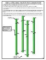 Предварительный просмотр 118 страницы PlayNation Play Systems 1501 Assembly Instructions Manual