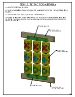 Предварительный просмотр 130 страницы PlayNation Play Systems 1501 Assembly Instructions Manual