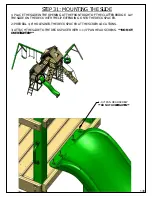 Предварительный просмотр 148 страницы PlayNation Play Systems 1501 Assembly Instructions Manual