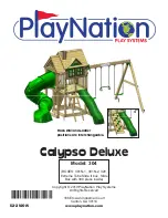 PlayNation Play Systems Calypso Deluxe 304 Manual предпросмотр