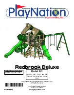 Preview for 1 page of Playnation Redbrook Deluxe 381 Manual