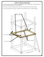 Предварительный просмотр 49 страницы Playnation Redbrook with Monkey Bars 382 Manual