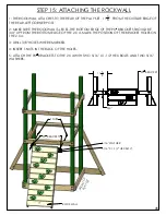 Предварительный просмотр 55 страницы Playnation Redbrook with Monkey Bars 382 Manual