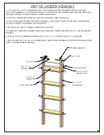 Предварительный просмотр 58 страницы Playnation Redbrook with Monkey Bars 382 Manual