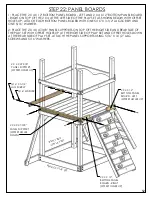 Предварительный просмотр 62 страницы Playnation Redbrook with Monkey Bars 382 Manual