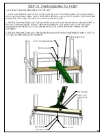 Предварительный просмотр 71 страницы Playnation Redbrook with Monkey Bars 382 Manual