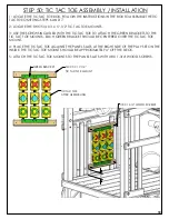 Предварительный просмотр 90 страницы Playnation Redbrook with Monkey Bars 382 Manual