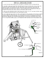 Предварительный просмотр 91 страницы Playnation Redbrook with Monkey Bars 382 Manual