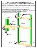 Preview for 26 page of Playnation Tiki Treehouse Assembly Manual