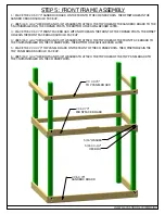 Preview for 28 page of Playnation Tiki Treehouse Assembly Manual