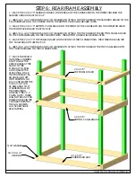 Preview for 29 page of Playnation Tiki Treehouse Assembly Manual