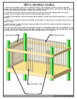 Preview for 32 page of Playnation Tiki Treehouse Assembly Manual