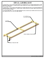 Preview for 33 page of Playnation Tiki Treehouse Assembly Manual