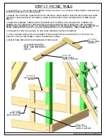 Preview for 40 page of Playnation Tiki Treehouse Assembly Manual