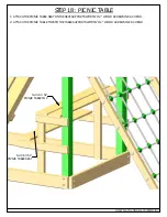 Preview for 41 page of Playnation Tiki Treehouse Assembly Manual