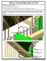 Preview for 55 page of Playnation Tiki Treehouse Assembly Manual