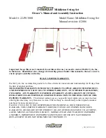 PlaySafe 22-PS300S Owner'S Manual And Assembly Instruction preview