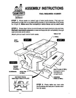 Предварительный просмотр 2 страницы Playskool 52010 Assembly Instructions