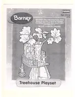 Предварительный просмотр 1 страницы Playskool Barney Treehouse Playset Instructions