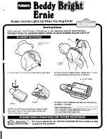 Playskool Beddy Bright Ernie Instructions preview