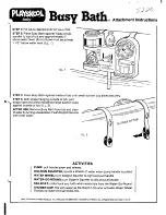 Предварительный просмотр 1 страницы Playskool Busy Bath Instructions