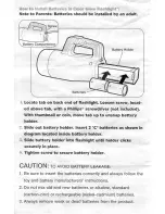 Предварительный просмотр 2 страницы Playskool Color Glow Flashlight Instructions