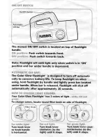 Предварительный просмотр 3 страницы Playskool Color Glow Flashlight Instructions