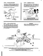 Preview for 3 page of Playskool Mickey Mouse Cycle 50502 Assembly Instructions