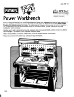 Playskool Power Workbench Instructions предпросмотр