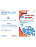 Предварительный просмотр 1 страницы Playskool Yard Crew Bobby Q. The Magic Talkin' Grill 06539 Instruction Manual