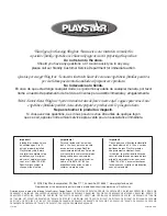 Preview for 4 page of PLAYSTAR Galaxy Glider PS 7964 Safety Manual & Assembly Instructions