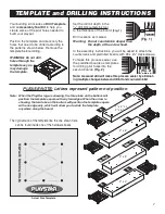 Предварительный просмотр 7 страницы PLAYSTAR Grand Slam Gold Safety Manual & Assembly Instructions