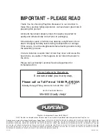 Preview for 68 page of PLAYSTAR Horizon Bronze Safety Manual & Assembly Instructions