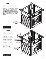 Предварительный просмотр 13 страницы PLAYSTAR Little Sprout Play House PS 7490 Safety Manual & Assembly Instructions