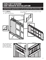 Предварительный просмотр 25 страницы PLAYSTAR Little Sprout Play House PS 7490 Safety Manual & Assembly Instructions