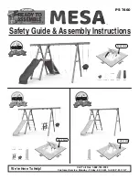 PLAYSTAR MESA Bronze Safety Manual & Assembly Instructions preview