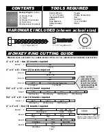 Preview for 2 page of PLAYSTAR Play Action Monkey Ring Kit Building Instructions