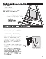 Предварительный просмотр 31 страницы PLAYSTAR Play Maker PS 7456 Safety Manual & Building Instructions