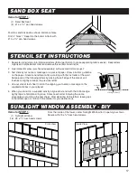 Preview for 17 page of PLAYSTAR PlayAction Decorative Kit Safety Manual & Building Instructions