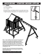 Preview for 51 page of PLAYSTAR VARSITY BRONZE Safety Manual & Assembly Instructions