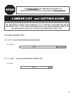 Preview for 53 page of PLAYSTAR VARSITY BRONZE Safety Manual & Assembly Instructions